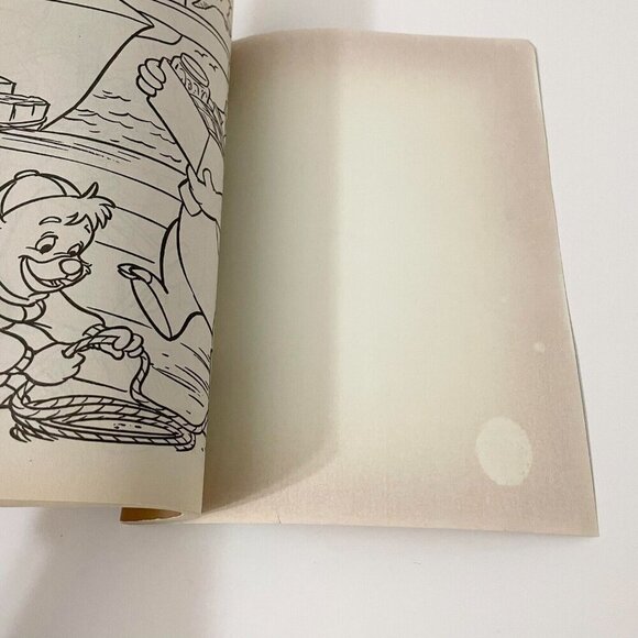 Vintage 1990 TaleSpin A Jumbo Colouring Activity Book Colour Book - Picture 16 of 16